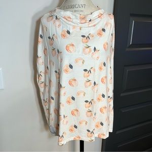 Copper Pearl Peaches Breastfeeding Cover